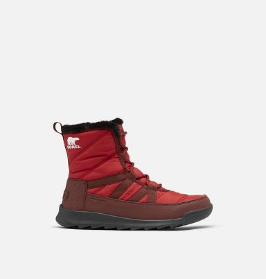 Sorel Whitney II Boots UK - Womens Winter Boots Red (UK7510324)